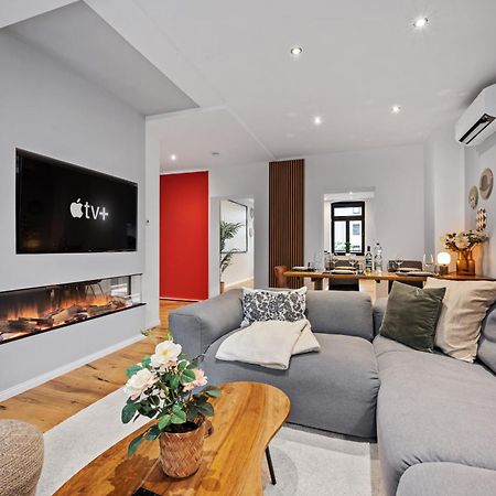 Edler Wohnraum Schlossteich-Suite 3 Sz Mit Zwei Balkonen, Kaffeevollautomat, Kamin, Klima, Lift & Zwei Parkplaetzen Хемніц Екстер'єр фото