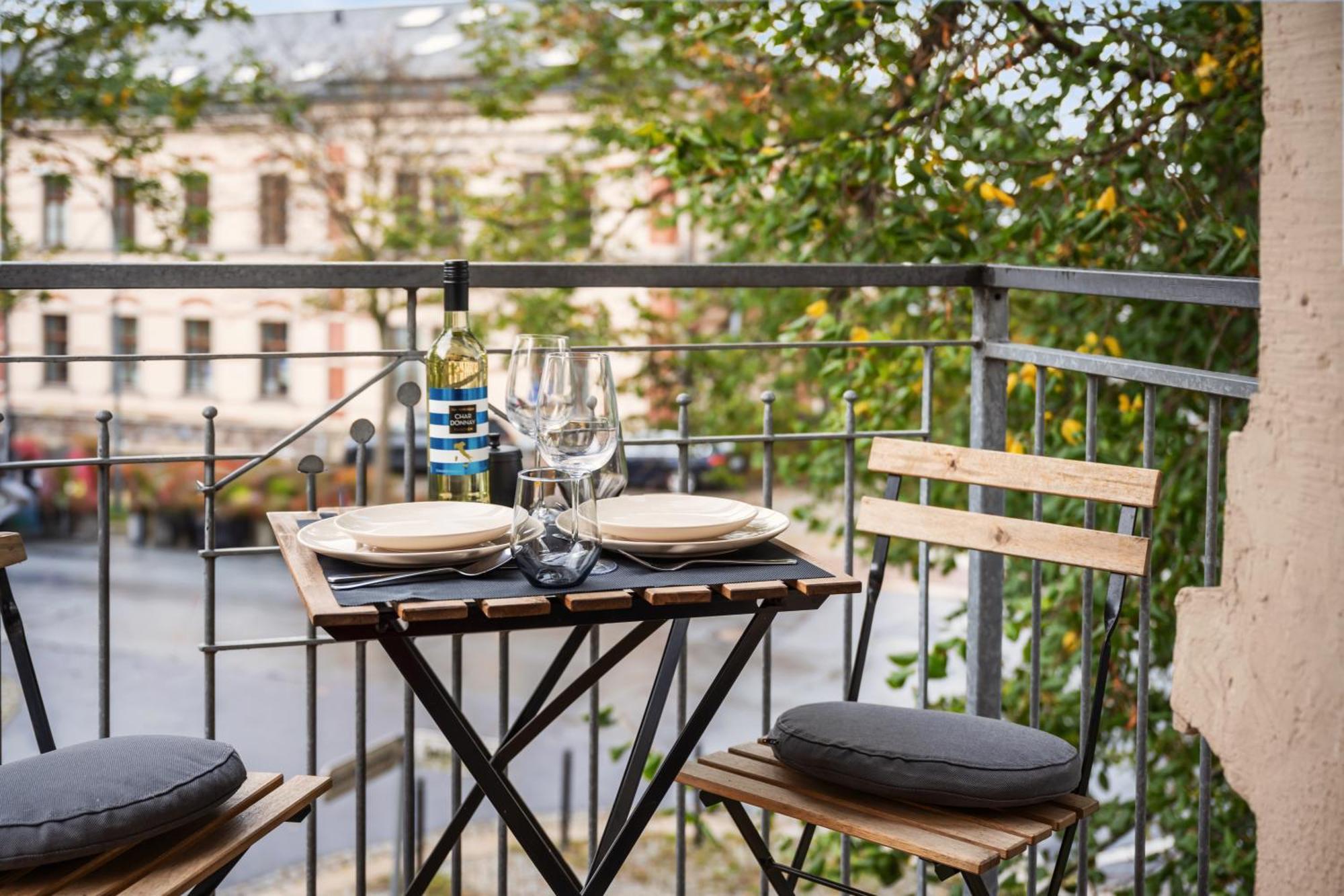 Edler Wohnraum Schlossteich-Suite 3 Sz Mit Zwei Balkonen, Kaffeevollautomat, Kamin, Klima, Lift & Zwei Parkplaetzen Хемніц Екстер'єр фото